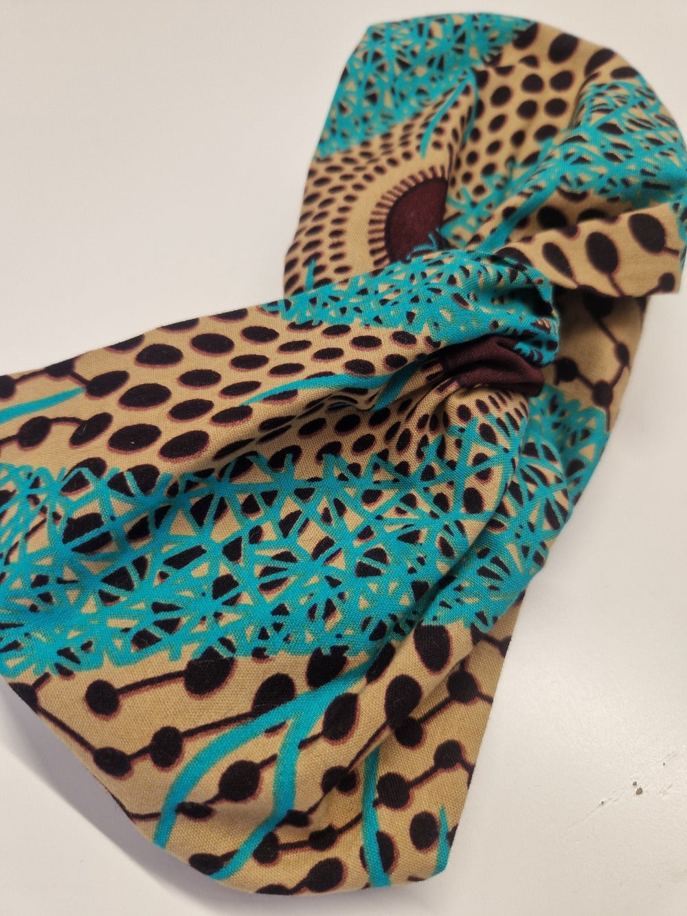 African Print Twist Headband
