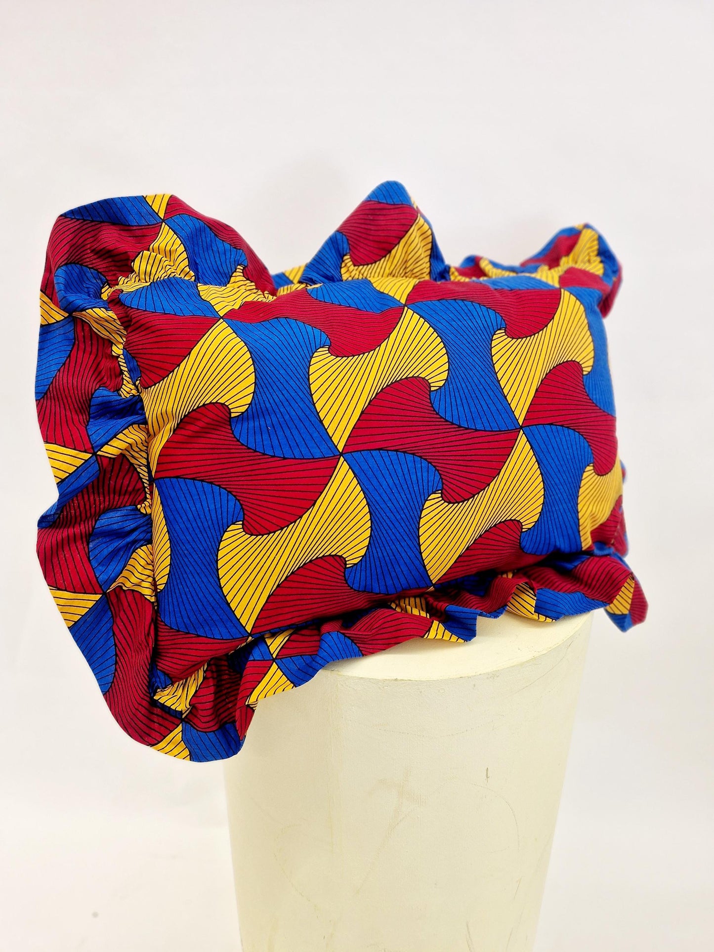 Statement Rectangle Ruffle Cushion - Assorted Patterns