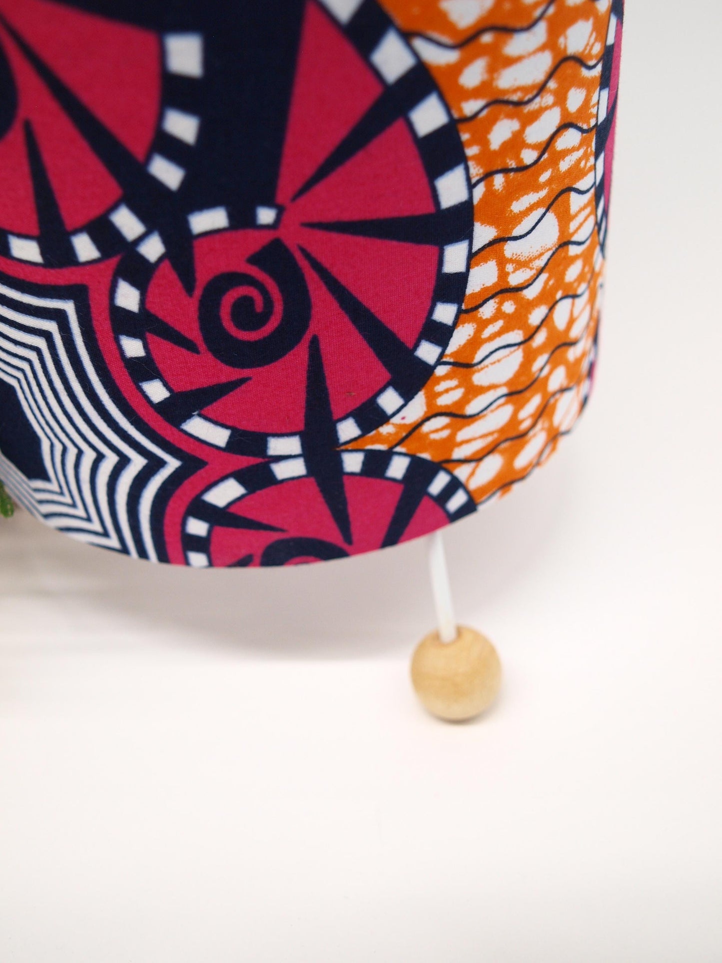 African Print Table Lamp - Exotic Splash
