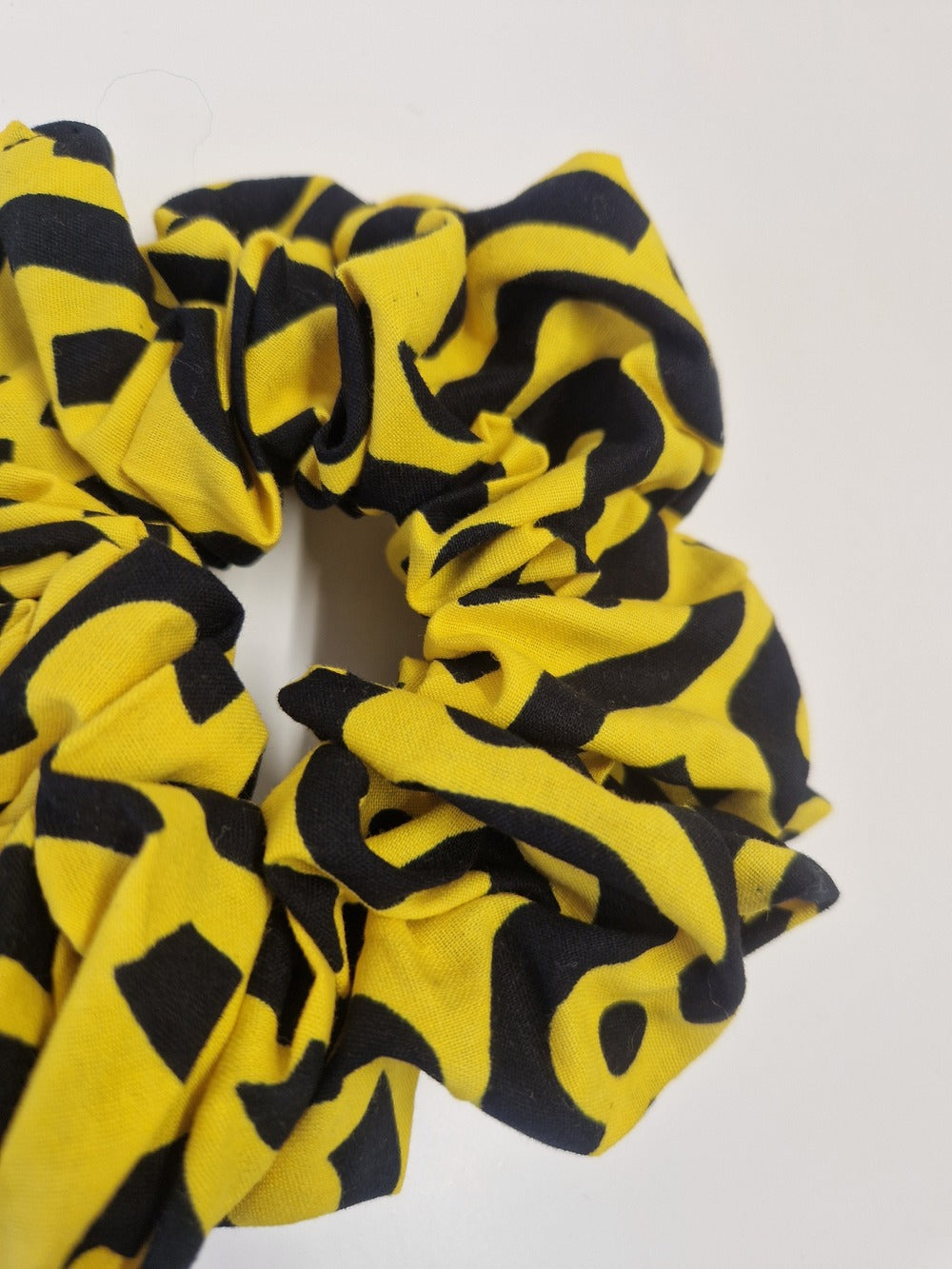 Large African Print Hair Scrunchie - Assorted Colours