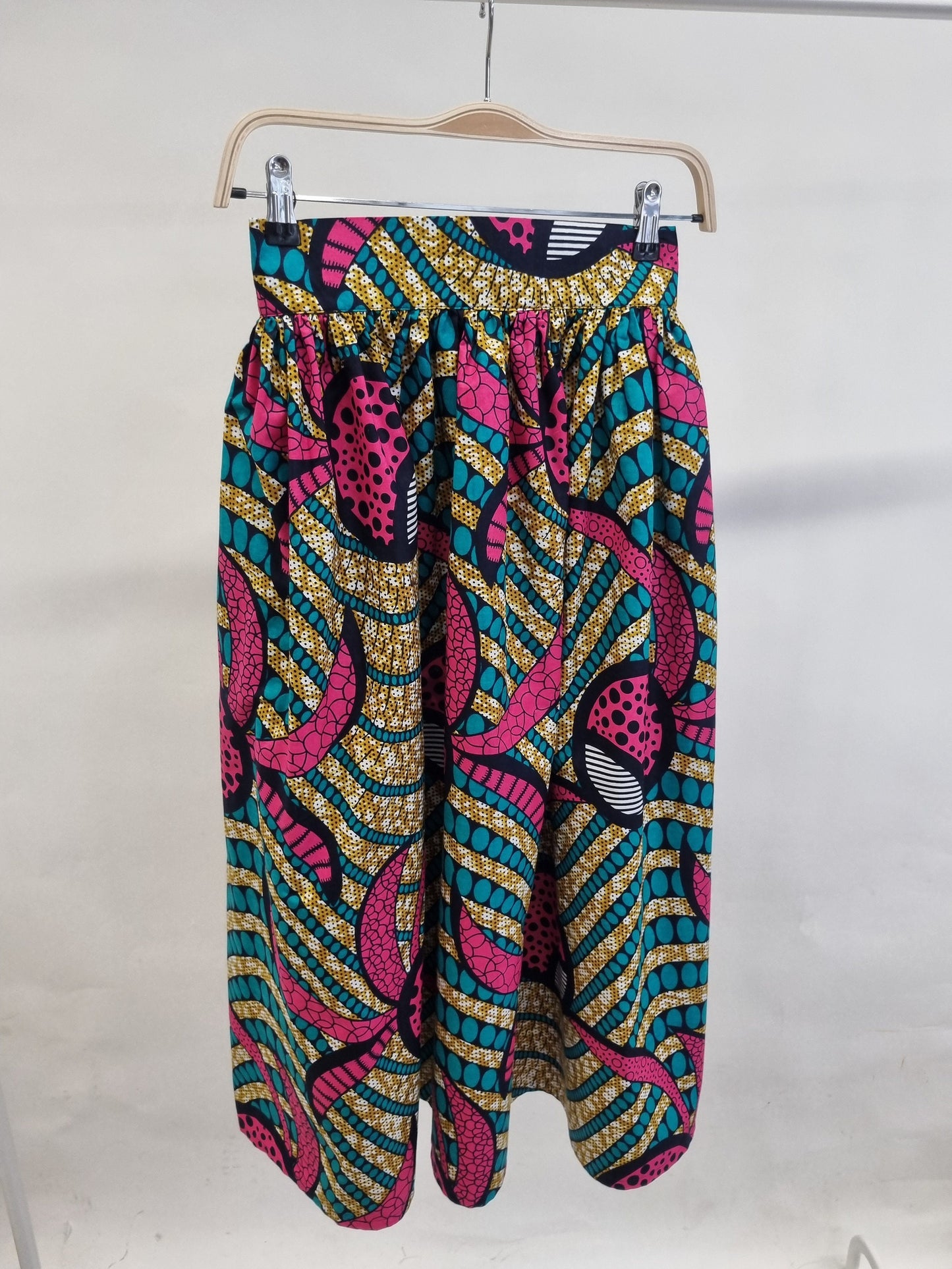 African Print Skirt Short - Tropical