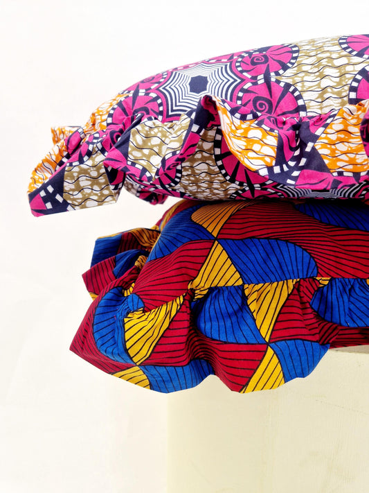 Statement Rectangle Ruffle Cushion - Assorted Patterns