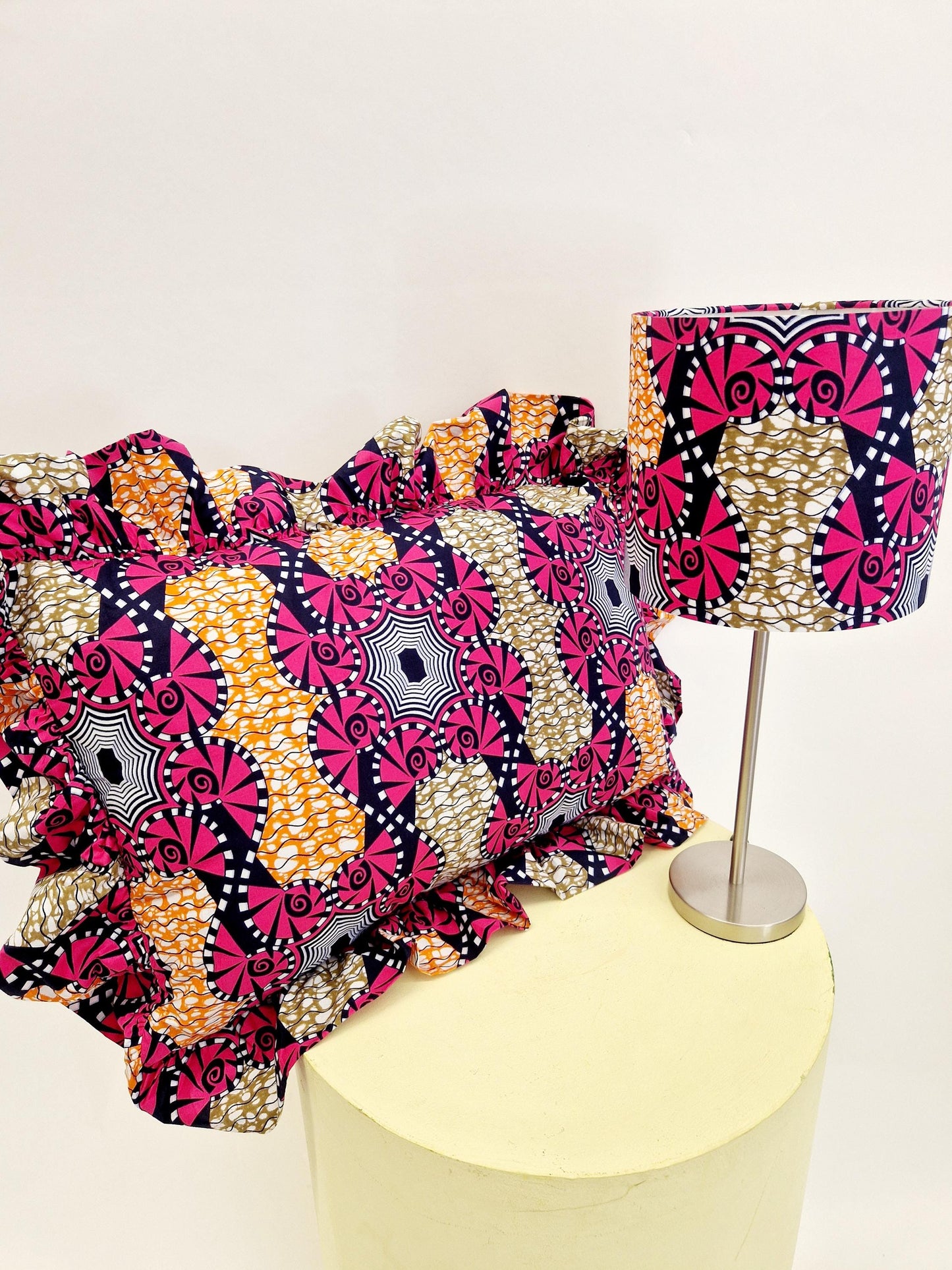 Statement Rectangle Ruffle Cushion - Assorted Patterns