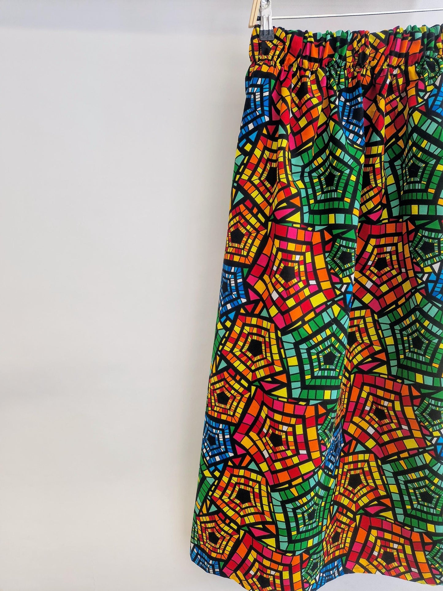 Full Length Adult African Print Skirt Adult Skirt - multi