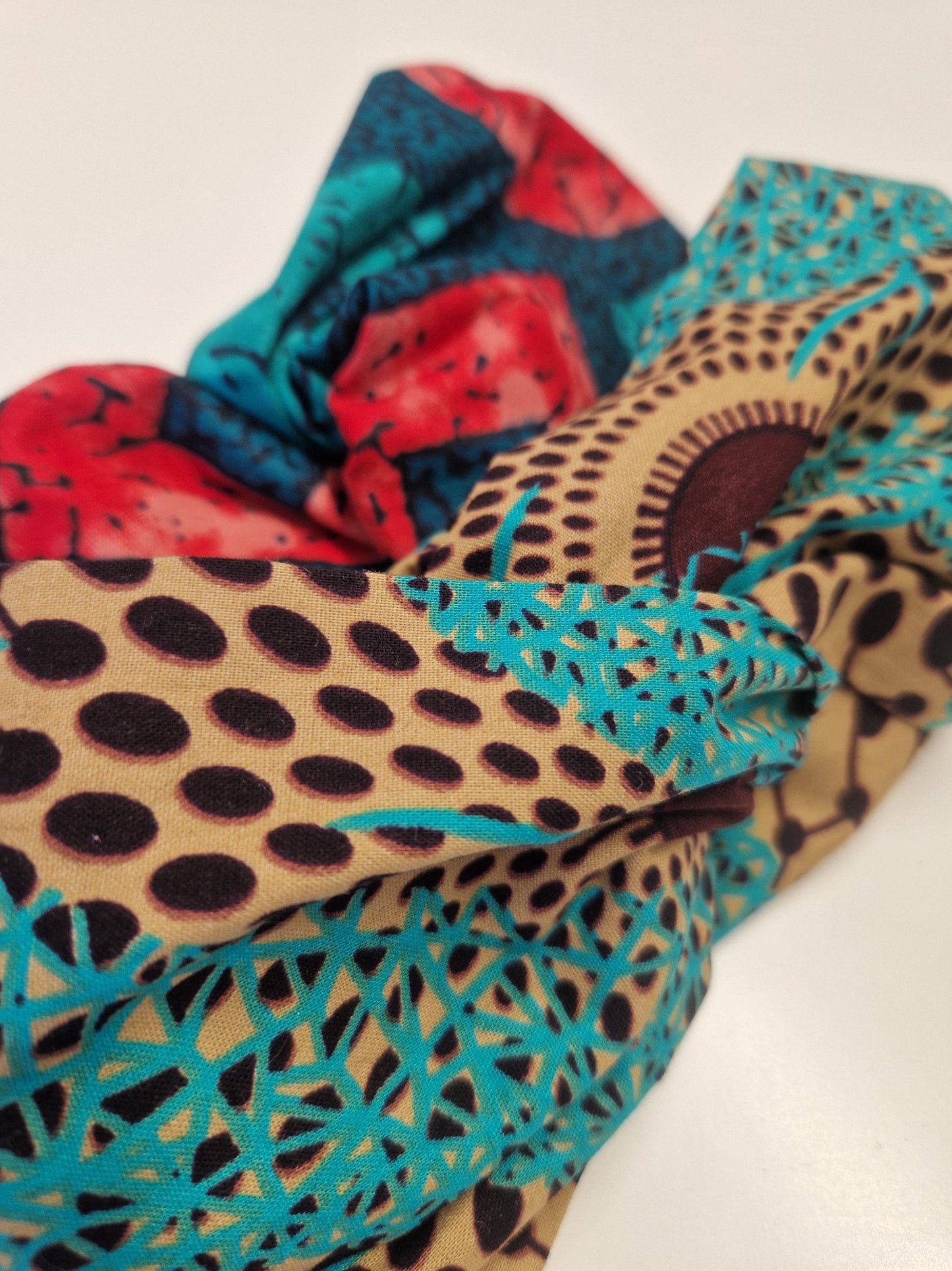 African Print Twist Headband