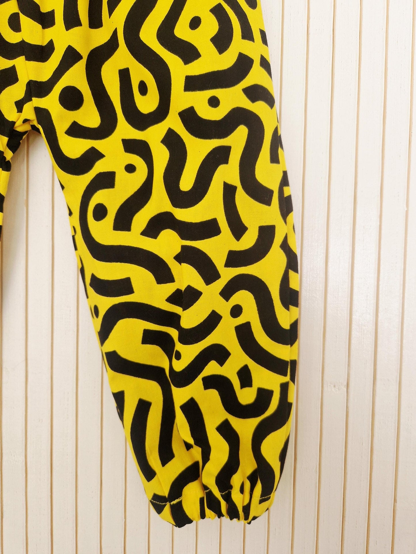 Baby/Toddler Trousers African Print Ankara - Lemonade