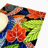 African Print Table Runner and Napkins Set - Autumn Leaf - Image 4