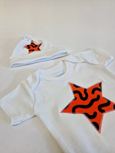 baby vest and matching hat