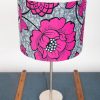 African Print Lampshade 15-45cm - Pink Grey - Image 5