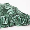 Statement Rectangle Ruffle Cushion - Green - Image 4