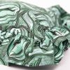 Statement Rectangle Ruffle Cushion - Green - Image 5
