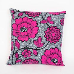 Envelope Style Cushion Cover - Pink Grey