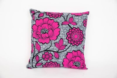 Envelope Style Cushion Cover - Pink Grey