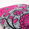 Envelope Style Cushion Cover - Pink Grey - Image 4