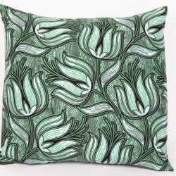 Envelope Style Cushion Cover - Green