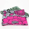 African Print Table Runner and Napkins Set - Pink Grey - Image 2