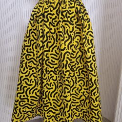 African Print Skirt - Lemonade