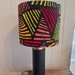 African Print Lampshade 15-45cm - Stripes